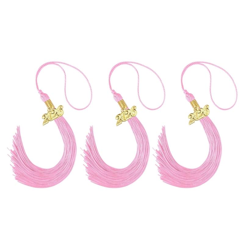2026 Commencement Tassels Featuring Secure Clip Rayon Fabric For Academic And Home Decoration