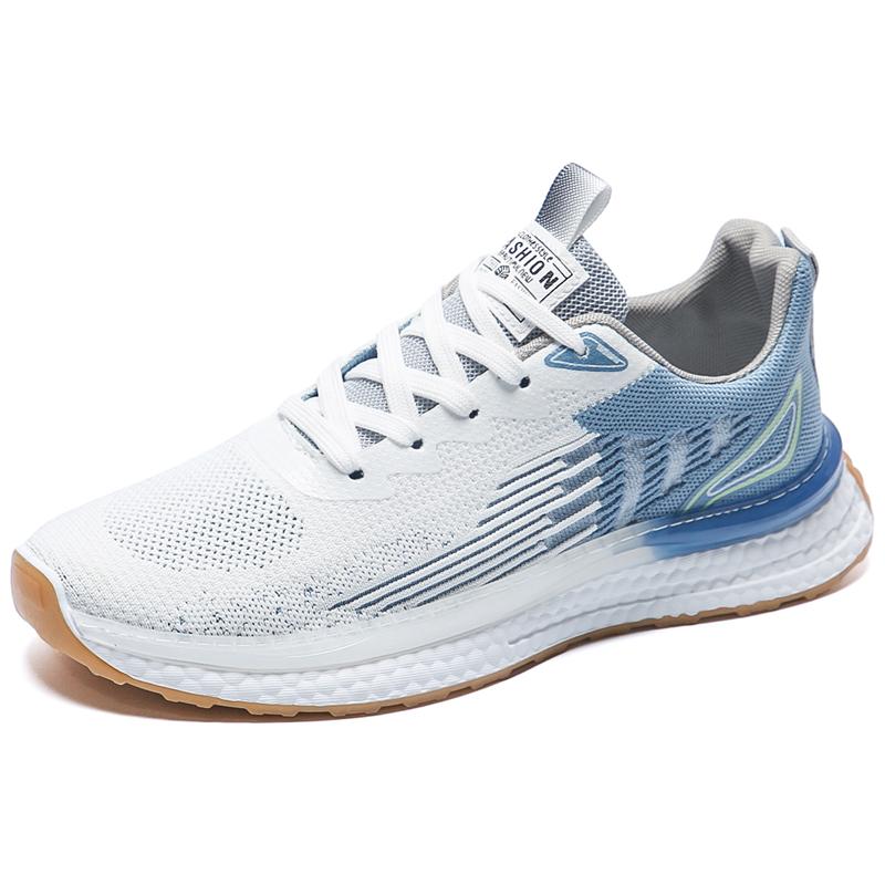 Herre Løpesko Pustende Strikk Sportssko Demping Fritidssko Treningssko Utendørs Jogging Tennissko