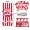 Bunte OPP-Flachbeutel für Süßigkeiten, Popcorn, Kekse, Brot und Toastverpackungen