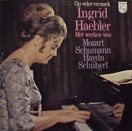 

LP Record INGRID HAEBLER MET WERKEN VAN WOLFG Op Veler Verzoek D88524Y Philips 1970 Netherland Classical Used