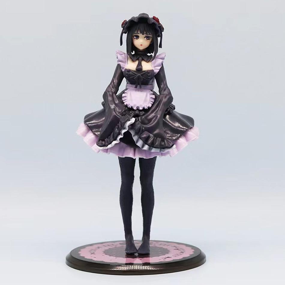 My Dress-Up Darling Zwei Anime-Figuren Schwarzes Dienstmädchen-Outfit Kitagawa Marin Actionfigur Shizuku Kuroe Figur Sammlermodell Spielzeug