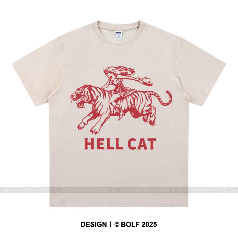 Super Hero Simple Printed 100% Cotton Women's Oversized T-Shirt Loose Fit Graphic Tees Tops for Daily Wear