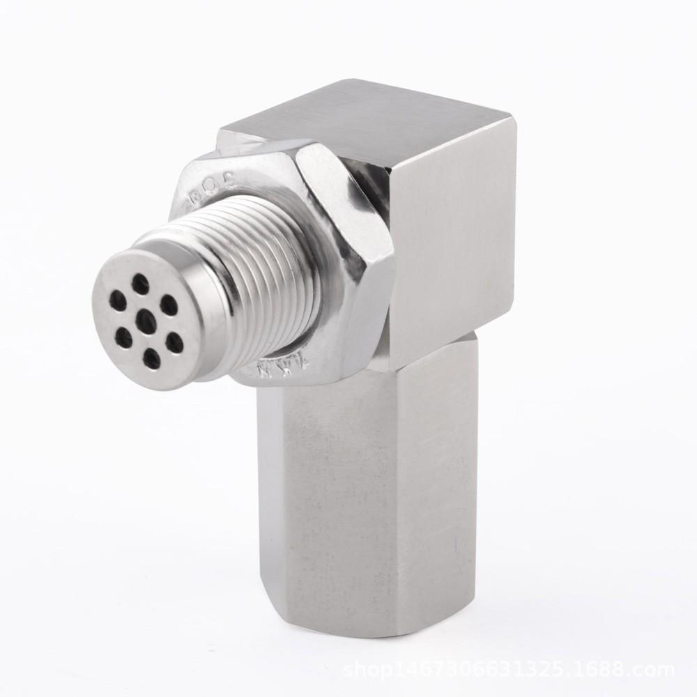

Universal M18*1.5 Car Exhaust Catalyst Rear Oxygen Sensor Spacer 90 Degree Mini Catalyst Lambda O2 Adapter CEL Fix белый