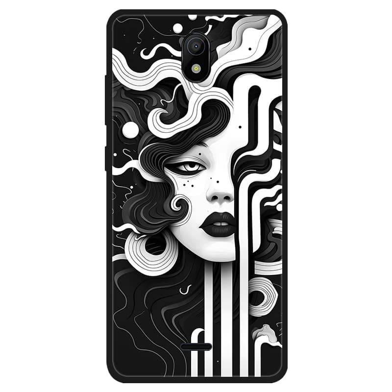 For Nokia C100 Case NokiaC100 Soft Silicone Back Cover Phone Case Protective Cover for Nokia C100 Fundas C 100 5.45 inch Coque