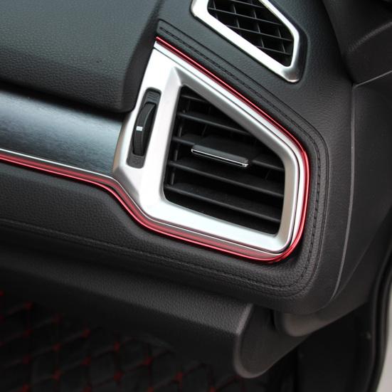 5M automobilio salono dekoratyvinės juostelės, galvanizuotos automobilio apdailos juostelių rinkinys, „pasidaryk pats“ dekoravimo lanksčios juostelės, liejimo, automobilių stiliaus juostelės