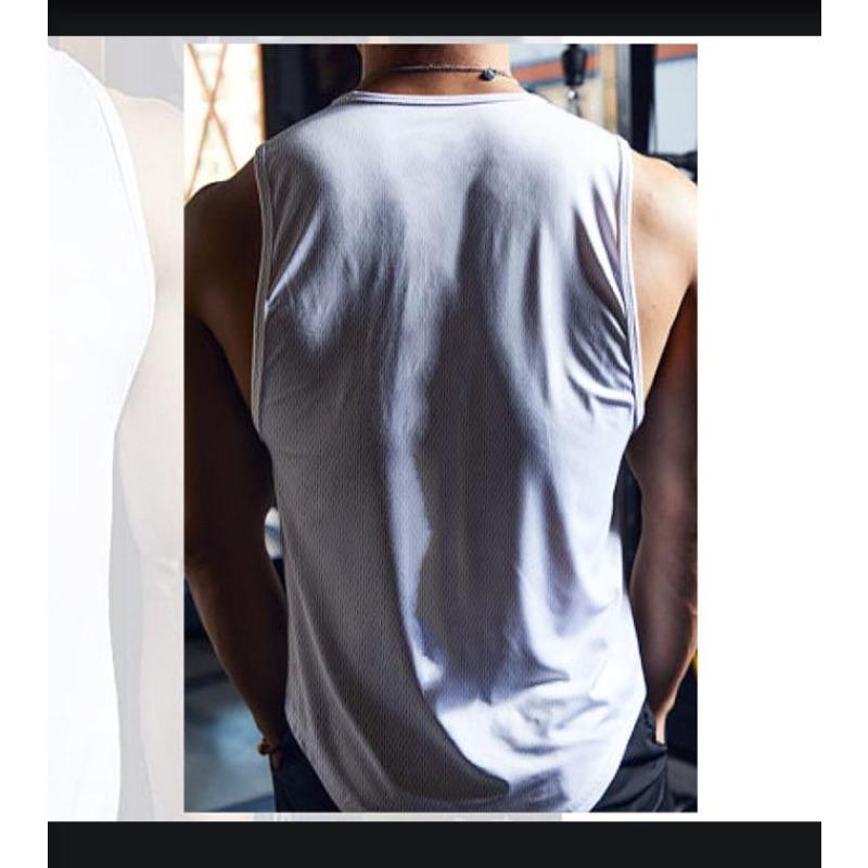 Vestă de antrenament atletică fără mâneci pentru bărbați - cu uscare rapidă, top la modă pentru fitness, baschet, alergare și obstacole