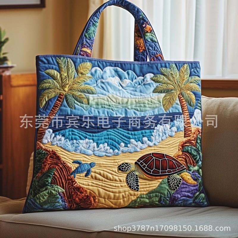 3D Printed Tote Bag Crossbody Women 600D Oxford Fabric Fashion Handbag