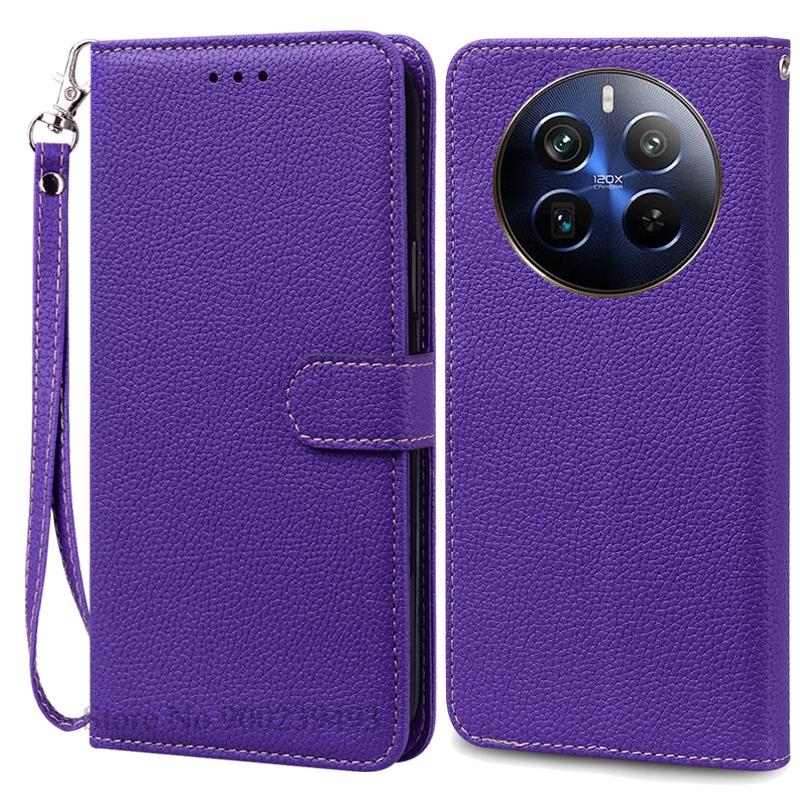 For Realme 12 Pro Plus Case Leather Wallet Flip Cover Phone Case For Realme 12 Pro 5G Case Coque Fundas For Realme 12 Pro+ Cover
