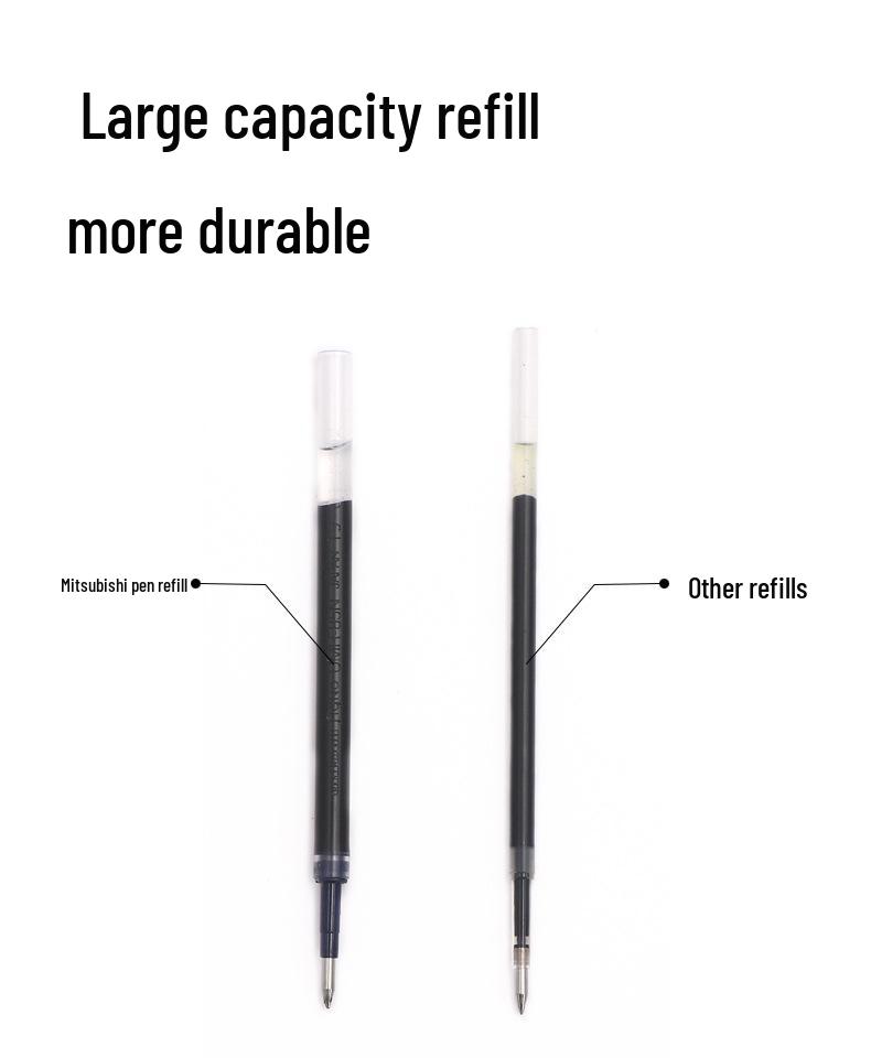 Mitsubishi UMN-207 Quick-Dry Water-Resistant Gel Pen 0.5mm for Exams