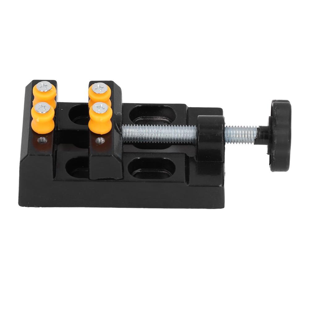 0-1.2 Inch Clamping Range Mini Bench Vise Flat Table Design Small Table Clamp DIY Jewelry Making