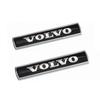 2PCS 3D letter badge sticker for Volvo S90 S60 XC60 XC90 V60 XC40 S80 C40 fender rim badge black, blue silver car accessories