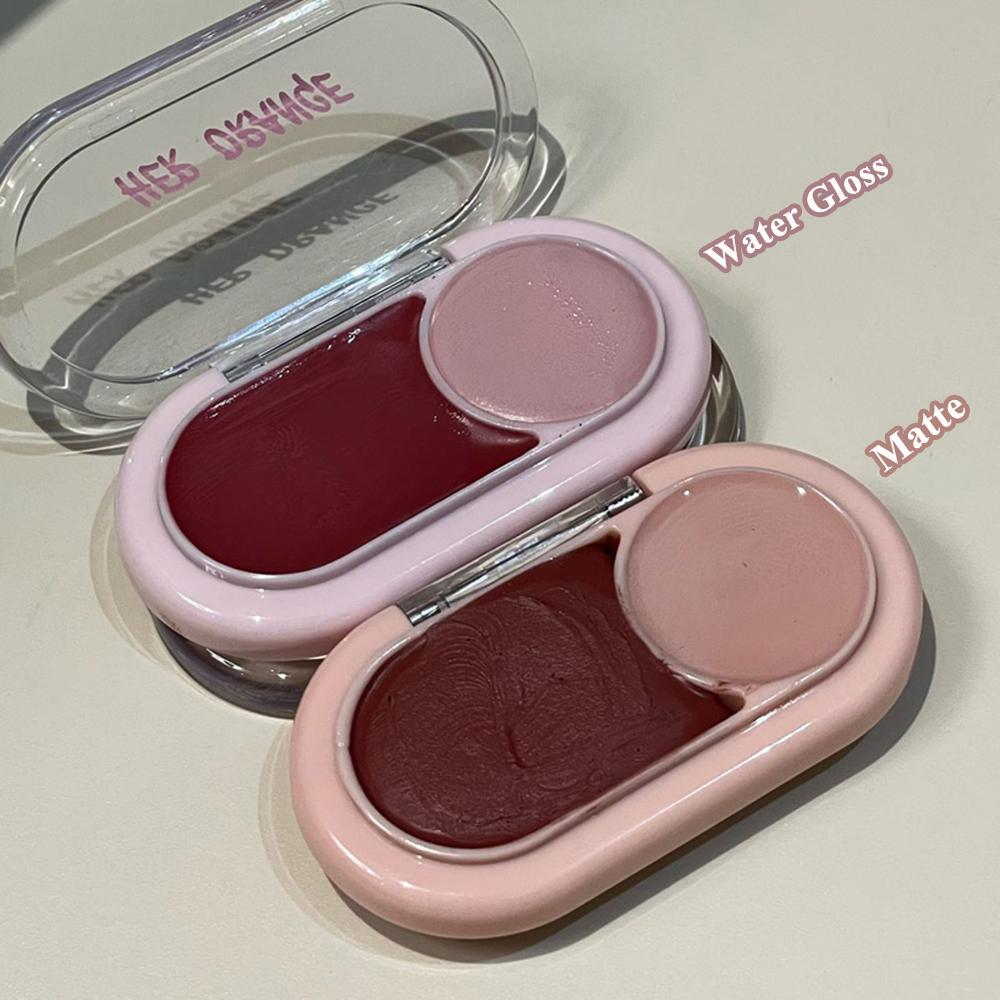 Dual- Blush Cream, Moisturizing Matte Finishwith Expanding and Contracting Shades, Long-lasting, Natural Blush Cream