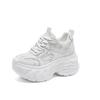 Inner Heightening Platform Dad Shoes Women's Autumn 2025 Fashion New Casual Sports Shoes High Value Explosion Super Fire
