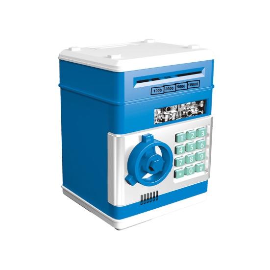 Mini ATM Piggy Bank with Password, Auto-Roll Money Saving Box, Electronic Coin Cash ATM Machine, Birthday Gift for Boys Girls