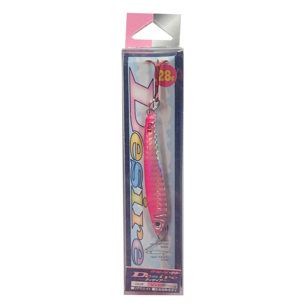 

MARUSHINGYOGU Metal Jig Desire 28g Pink Silver
