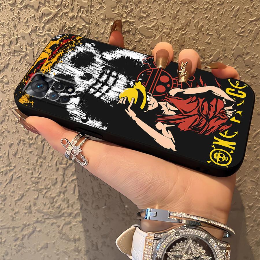 Case for Xiaomi Redmi Note 10 9 8 Pro 12S 11 13 12 Pro Plus 10S 9s 11S Funda Phone Cover Ones Pieces Luffy