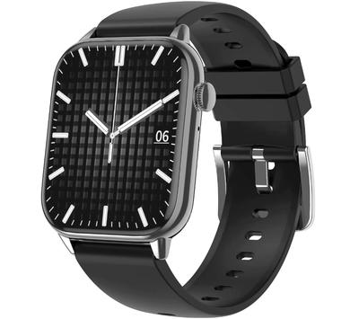 Smartwatch Rubicon Rncf49 Czarny /Czarny Silikon