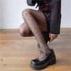 Women Tights Sheer High Waist Pantyhose, Vintage Control Top Stockings Stockings Ultra-thin  Transparent Pantyhose
