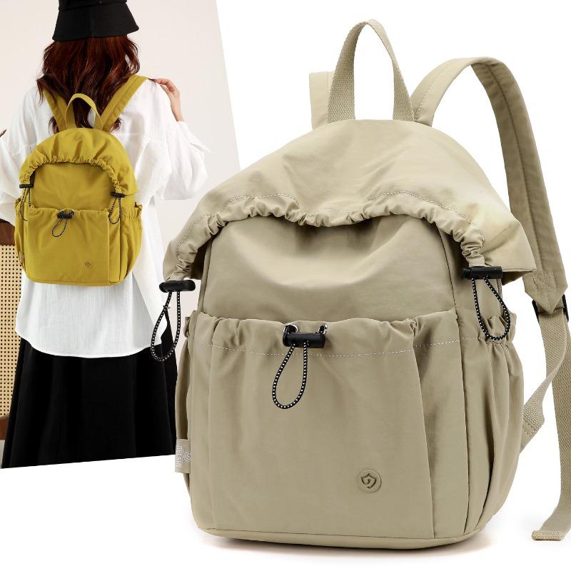 Sac à dos en nylon Geranz automne et hiver design plissé niche mode personnalité polyvalent pour femme