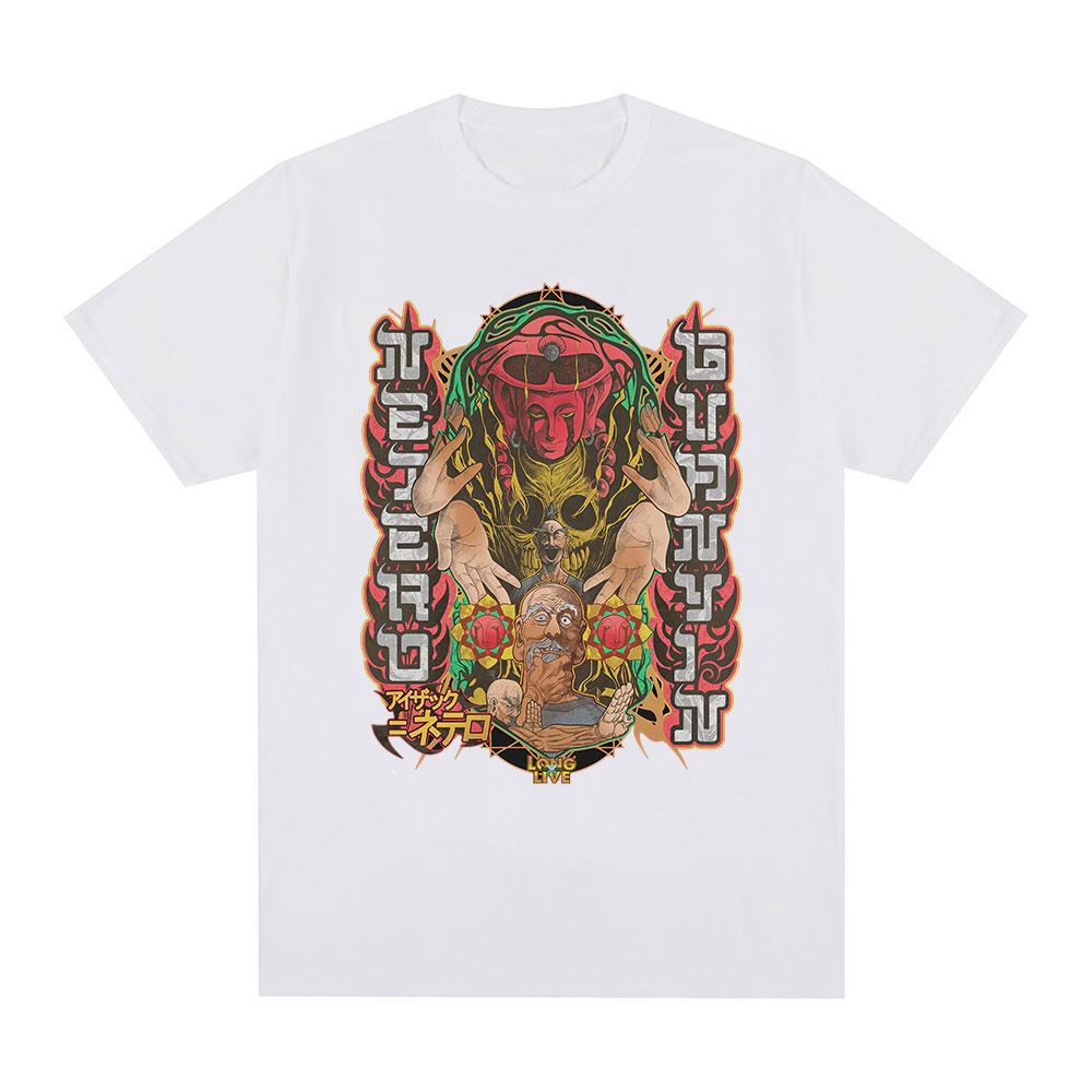 Anime Hunter X Hunter T Shirt Aizakku Netero Manga Graphic Short Sleeve Tshirt Men Women Cotton Casual Tshirts Tops Streetwear
