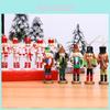 Nussknacker Soldat Holzpuppe Figur Weihnachtsdeko für Zuhause Wohnzimmer und Büro