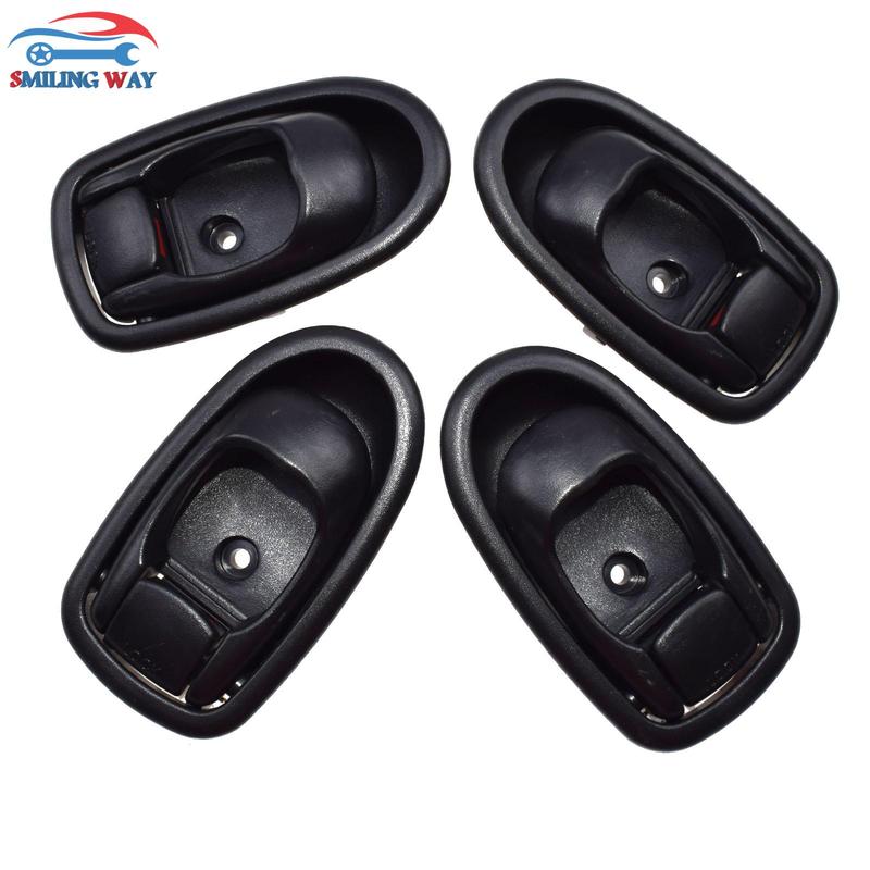 4pcs Outside or 4pcs Ide Door Handle Front Rear Left Driver Passenger Right For Hyundai Elantra 1996 1997 1998 1999 2000
