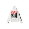 Photocopy Hooded Sweatshirt 'White' Men's OMBB009F171920470188