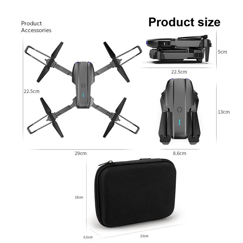 E99 Pro/K3 Drone with Camera - Remote Control Aircraft Gift