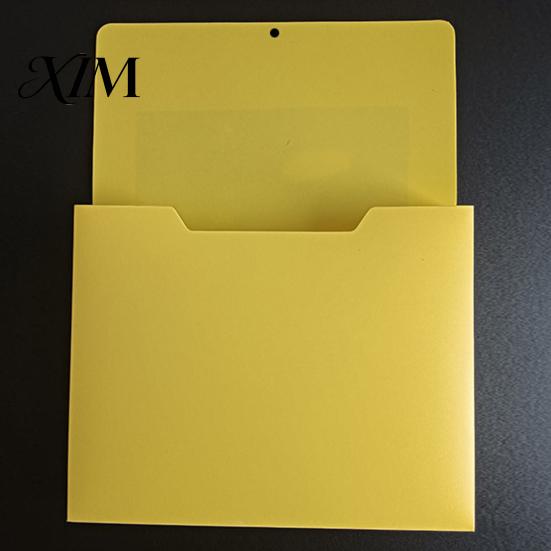 Plastic Document Pocket File Holder with Large Magnetic Back, Wall Hanging Folder for Whiteboard Organizer, A4 Paper Organizer Case Refrigerator