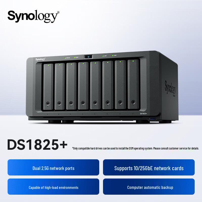 

Synology DS1825+ 8-Bay Quad-Core NAS Server