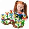 Construction blocks - Spring flowers (148 pcs.)