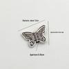 Tibetan Silver Alloy Butterfly Spacer Beads for DIY Handmade Bracelets