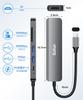 USB Hub HDMI Output 5Gbps USB USB 100W PD Docking Compatible with and Working from Home Type-C [4K & High-Speed Transfer] 6-in-1 Hub, 3.0, SD/TF