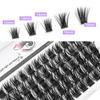 Faxu Mink Hair Individual Eyelashes DIY Eyelash Extension False Eyelashes Cluster Lashes  Girls