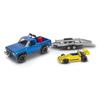 Revell 14581 '78 Chevrolet Off-Road 4x4 Malibu Grand Prix Village with Trailer, 1:25 Scale, 77-Piece, Skill Level 3 Model Building Kit
