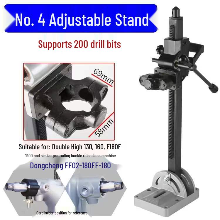Jindu Dual-Use Strassbohrerständer: Vertikale Stanze für Schreibtisch und Handgebrauch
