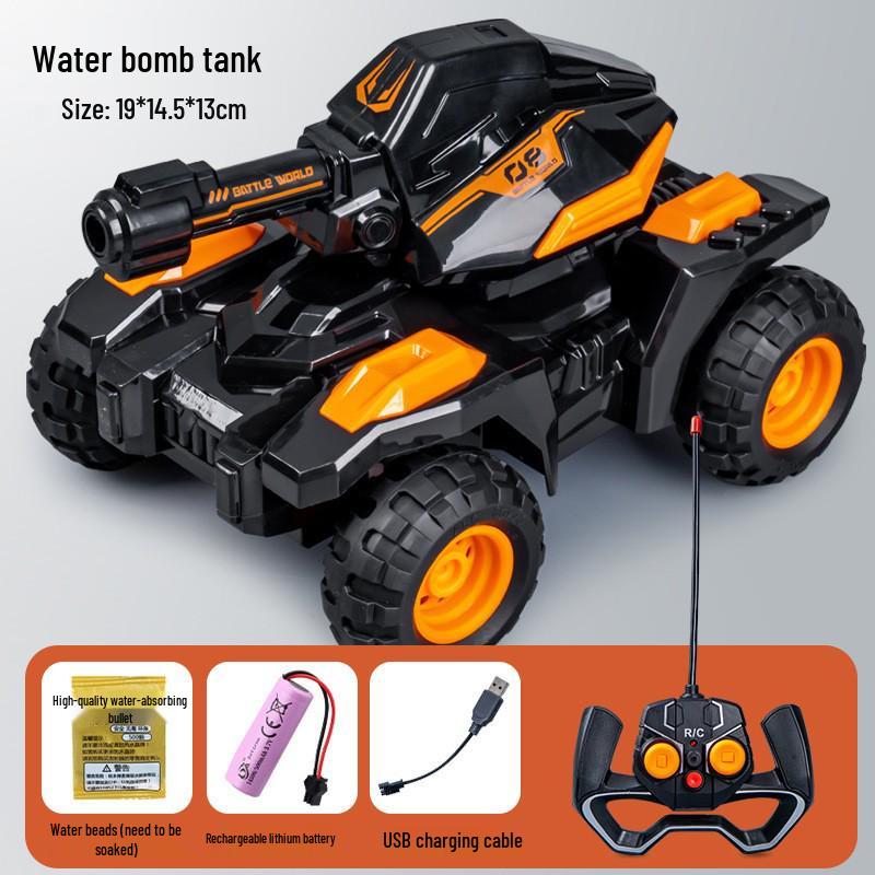 

Электрическая Механизированная Игрушечная Машина-Танк с Дистанционным Управлением, с Боковым Дрифтом и Индукционным Управлением от Часов для Мальчиков