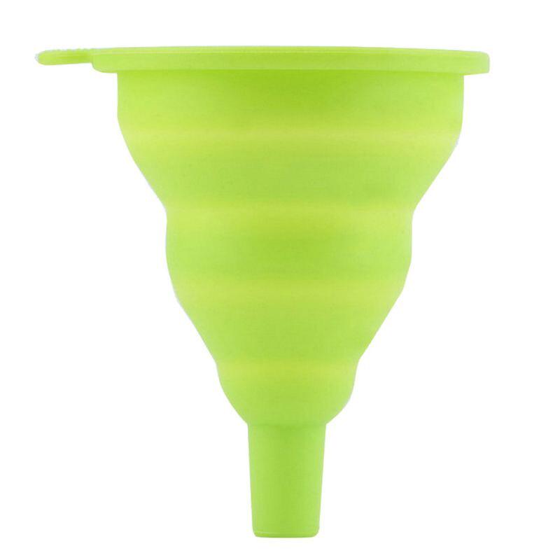 Collapsible Silicone Funnel - Foldable Kitchen Funnel For Cooking, Baking & Liquids 2 thumbnail image