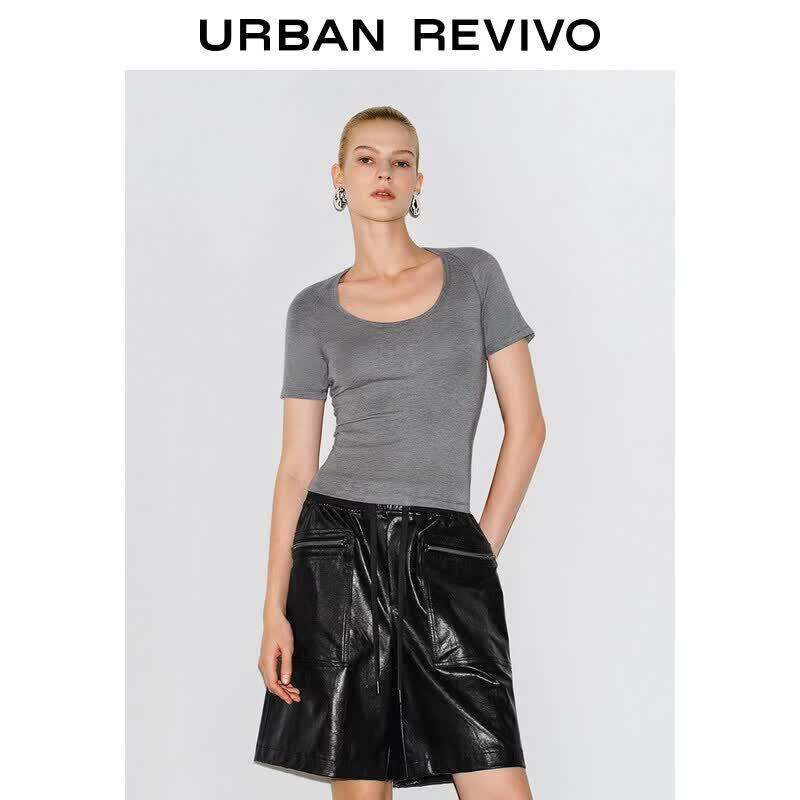 UR Women's Slim Fit Short Sleeve T-shirt
