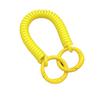 Colorful Retractable Keychain Spring Rope Anti-Lost Card Holder Strap Spiral Phone Lanyard  Student