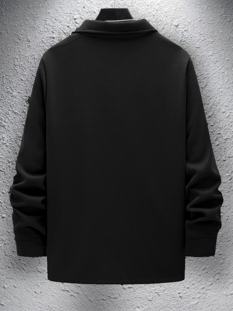 2025 Herbst/Winter Schlank geschnittene Herren-Reversjacke - Einreihig, Einfarbig, Doppeltasche, Lässiger Europäischer/Amerikanischer Stil