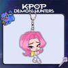 Cartoon Anime Movie Transparent Acrylic Keychain Pendant, Exquisite Gift Hanging Accessories For Backpacks