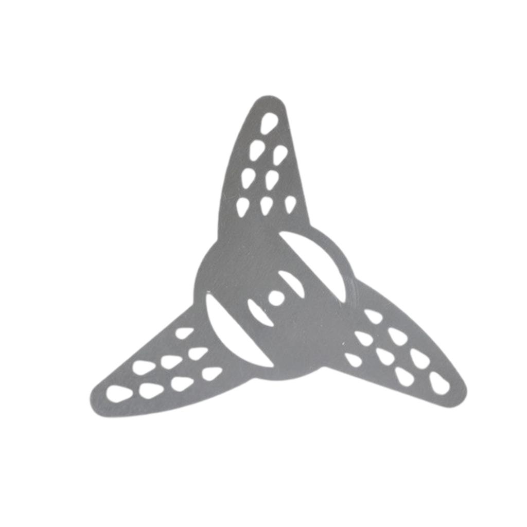 Upgrades 3 Tooth Metal Hole Saw Blade Durable Iron Replacement Blade Easy Installation for Lawn Mowers & Garden Trimmers