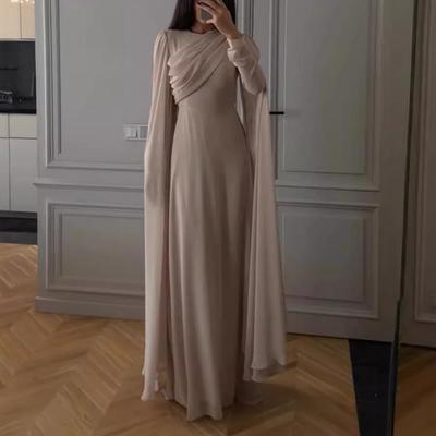 Women's European & American Round Neck Slim-fitting Sexy Dress