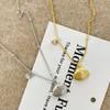 French shell necklace S925 sterling silver exquisite mini pendant Dongdaemun hot-selling collarbone chain