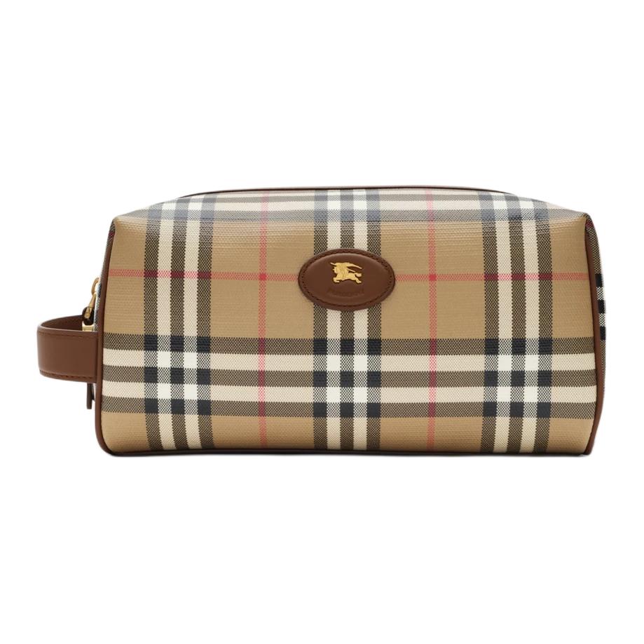 Burberry Logo Check Travel Cotton And