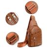 Fashion sports crossbody shoulder bag, large capacity men's chest bag, crossbody bag, small backpack
