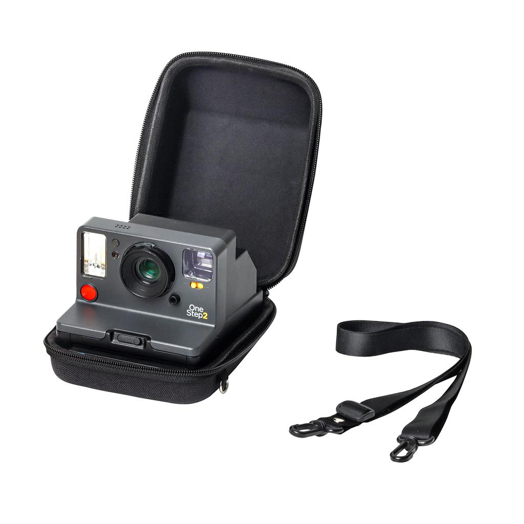 HIIYQIN Hard Travel Compatible with Polaroid Originals OneStep 2 Now Case Camera Bag Hard EVA Cover with Adjustable Strap Case, / I-Type/OneStep+ /