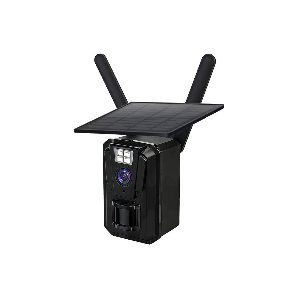 Cameră de vânătoare de exterior 4G alimentată cu energie solară cu viziune nocturnă color