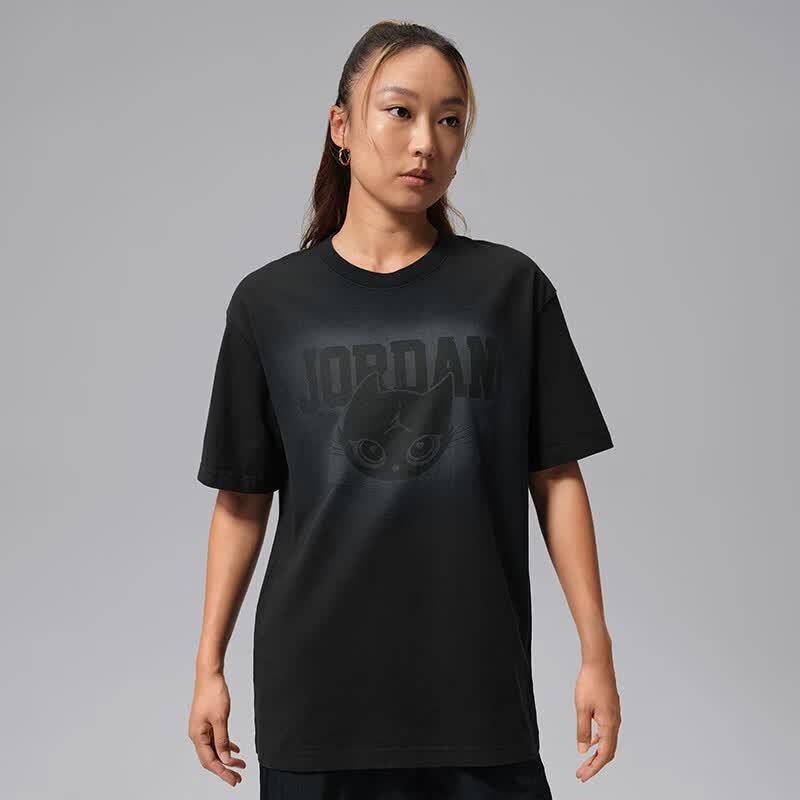 Jordan Women s Casual Knit Short Sleeve Shirt L